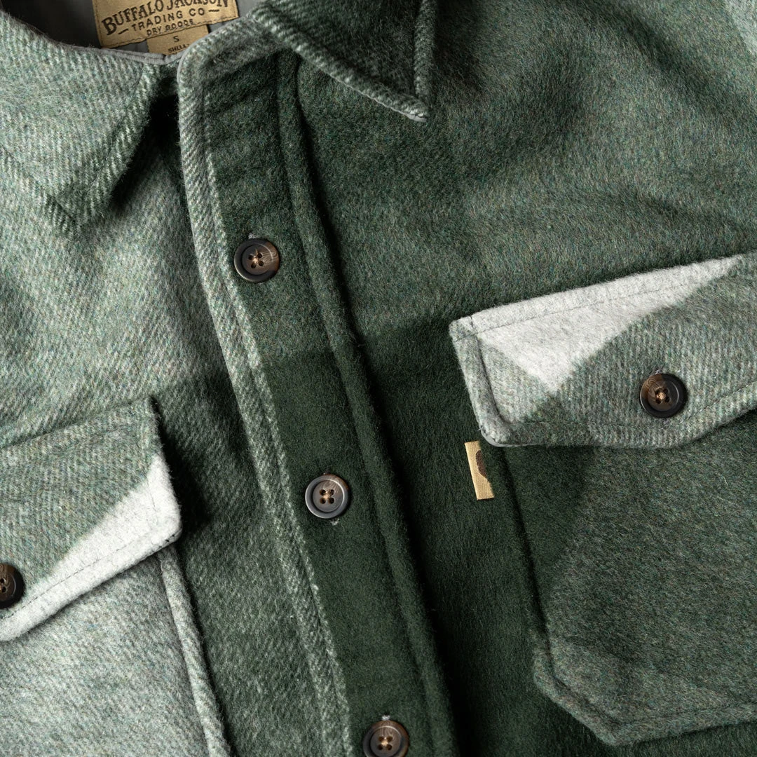 Buffalo Jackson Trading Co. Yukon Wool Shirt Jac | Evergreen 7 Buffalo Jackson Trading Co. Yukon Wool Shirt Jac | Evergreen